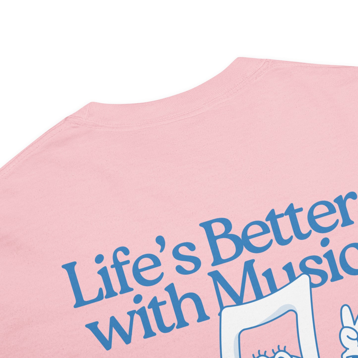 Life sounds Better heavyweight t-shirt